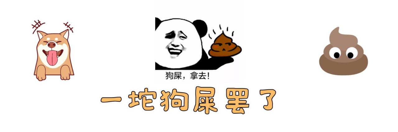 狗屎币横幅